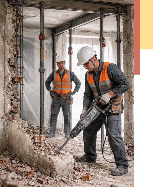 Снос несущих стен в слободском от 10563 руб. — демонтаж несущей стены под ключ | ОТДЕЛОЧНИК-Слб