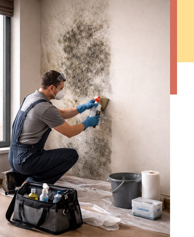 Удаление плесени со стен в слободском от 2216 руб. — быстро и недорого | ОТДЕЛОЧНИК-Слб