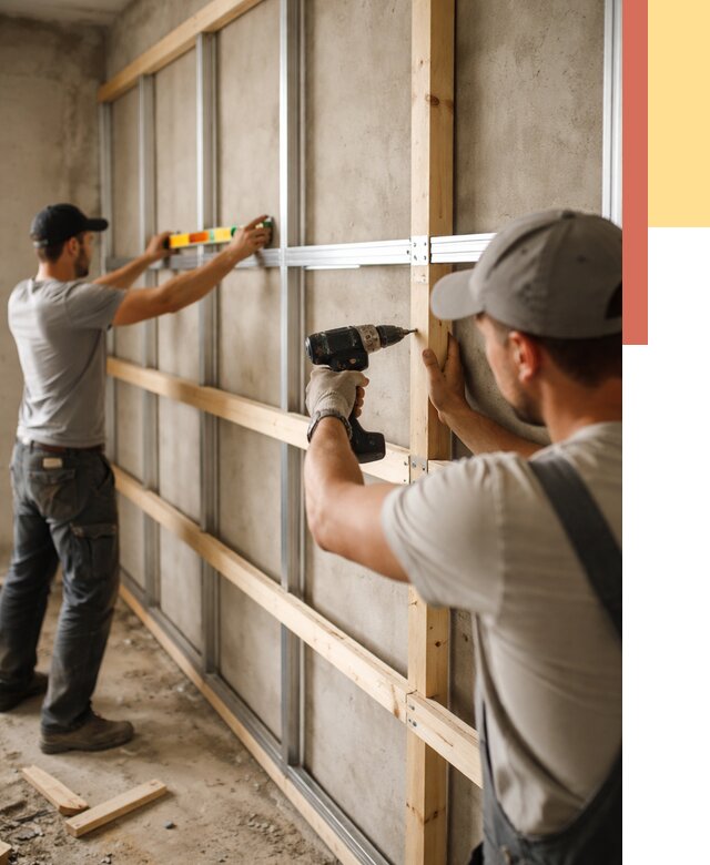 Устройство обрешетки под панели в слободском от 2164 руб. — монтаж под ключ | ОТДЕЛОЧНИК-Слб