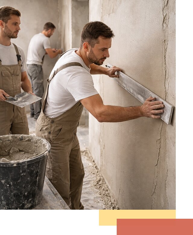 Штукатурка стен без маяков в слободском быстро и качественно