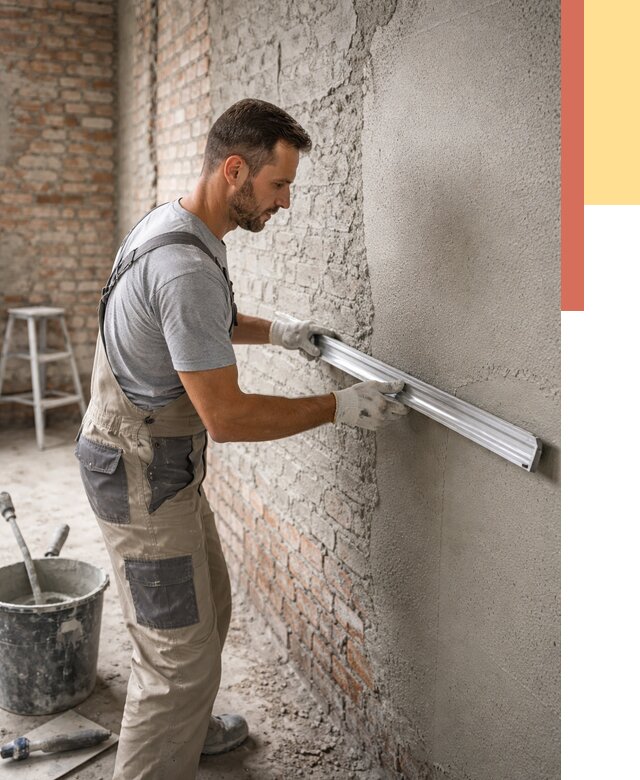 Штукатурка кирпичных стен в слободском от 4637 руб/м2 — быстро и недорого | ОТДЕЛОЧНИК-Слб