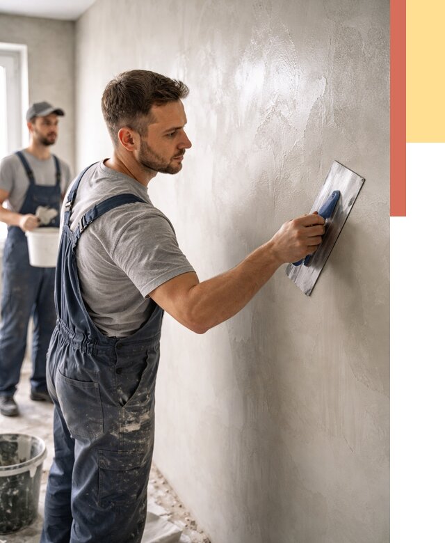 Глянцевание штукатурки стен в слободском от 7729 руб. — услуги и затирка | ОТДЕЛОЧНИК-Слб