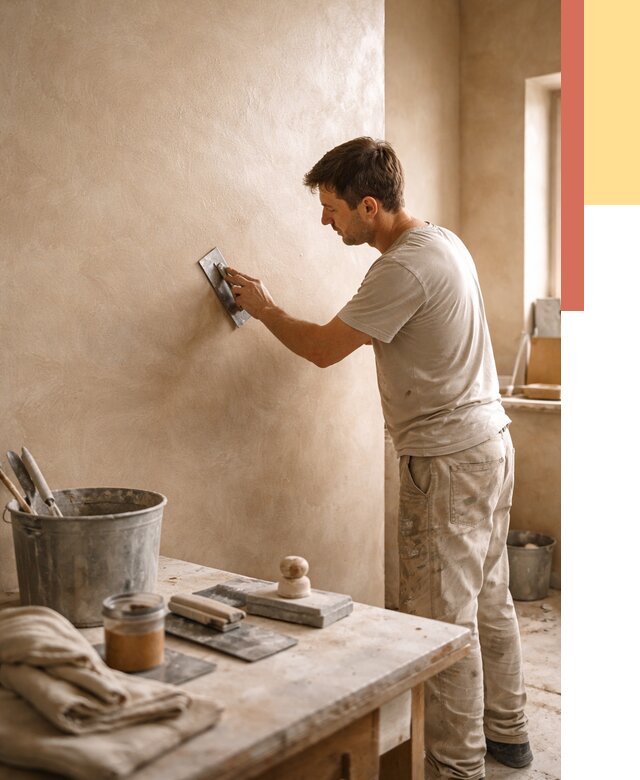 Марокканская штукатурка таделакт в слободском под ключ от 4328 руб. | ОТДЕЛОЧНИК-Слб