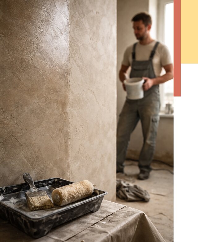 Нанесение воска на штукатурку в слободском от 3607 руб. | Услуги ОТДЕЛОЧНИК-Слб