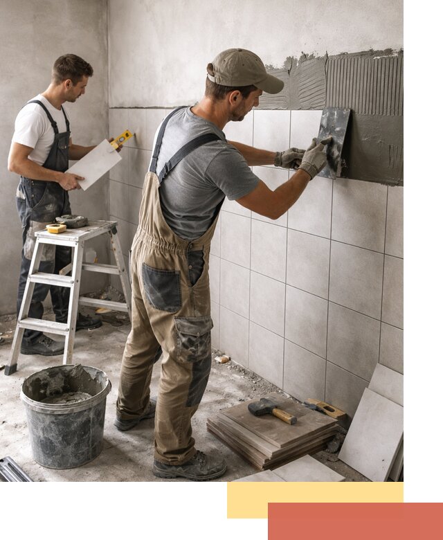 Укладка плитки на стены в слободском профессионально и надежно