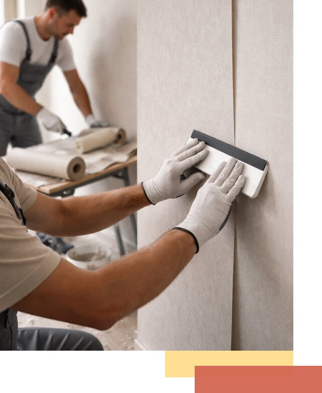 Поклейка обоев под покраску в слободском профессионально и быстро