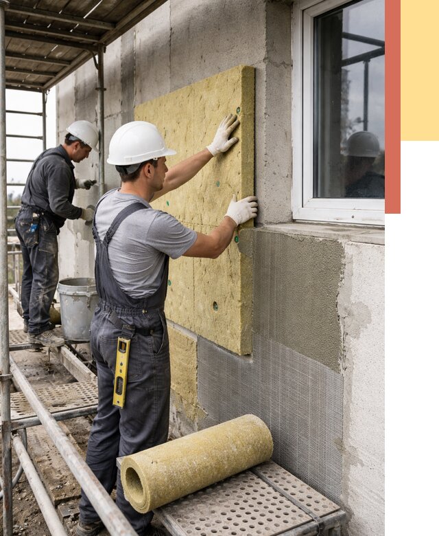 Утепление стен в слободском от 4431 руб. под ключ — быстро и недорого | ОТДЕЛОЧНИК-Слб