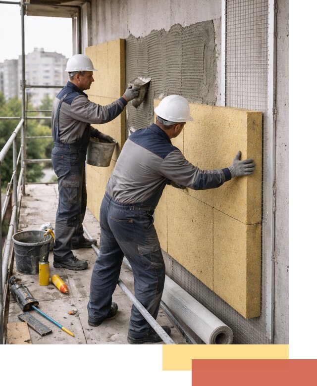 Утепление стен зданий и домов в слободском качественно и надежно