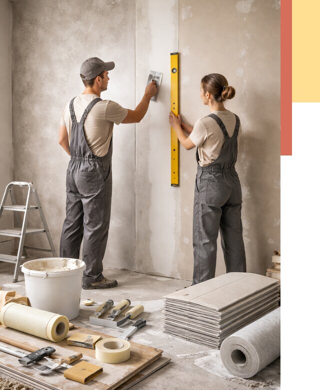 Отделка стен в слободском от 1546 руб/м² — недорого, быстро, под ключ | ОТДЕЛОЧНИК-Слб