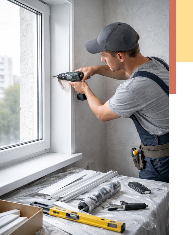 Установка пластиковых откосов в слободском от 2319 руб. | ОТДЕЛОЧНИК-Слб монтаж, быстро и недорого