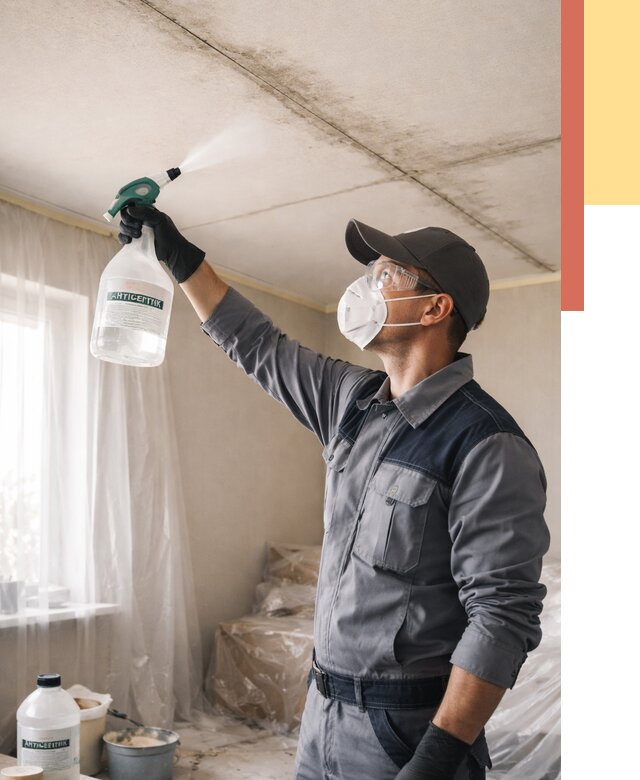 Антисептическая обработка потолка в слободском от 2576 руб. | ОТДЕЛОЧНИК-Слб