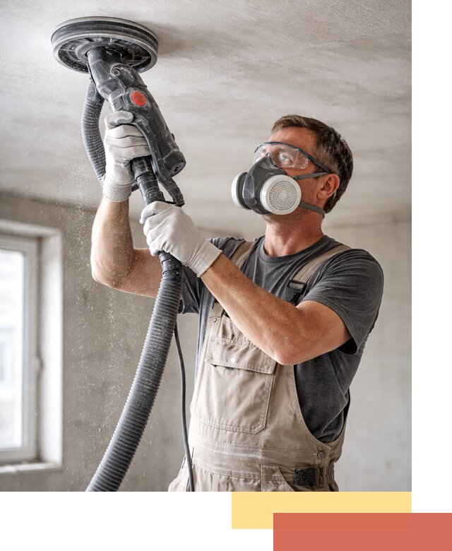 Шлифовка потолка в слободском — качественная подготовка под отделку