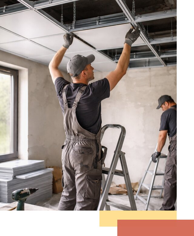 Монтаж кассетного потолка в слободском качественно и быстро