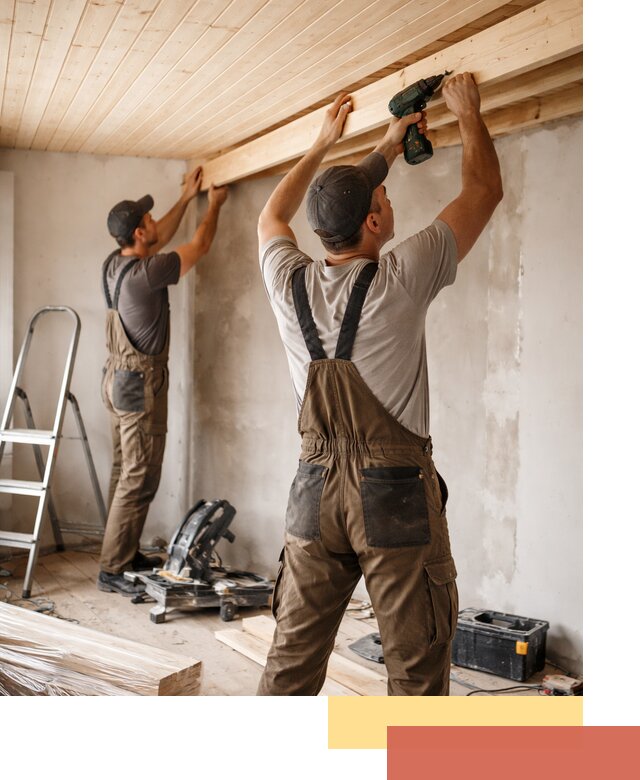 Монтаж потолка из вагонки в слободском профессионально и аккуратно