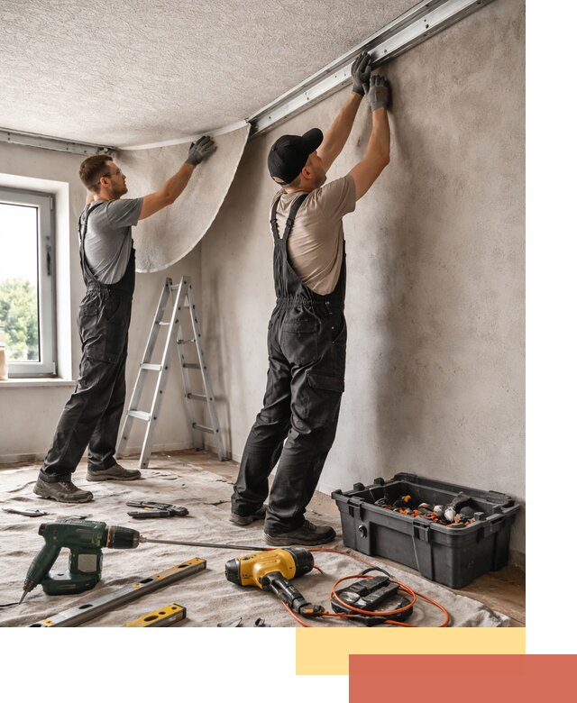 Монтаж фактурного натяжного потолка в слободском качественно и быстро