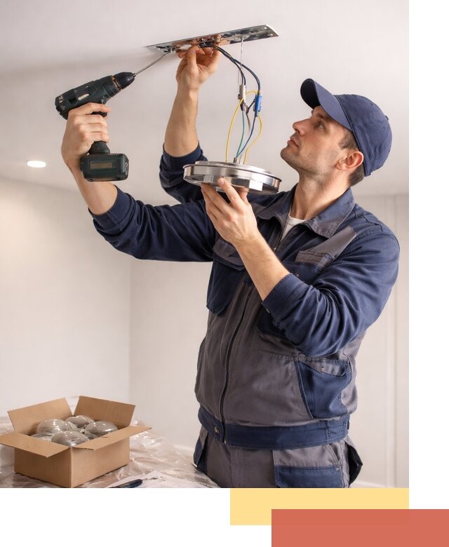 Установка люстры в натяжной потолок в слободском