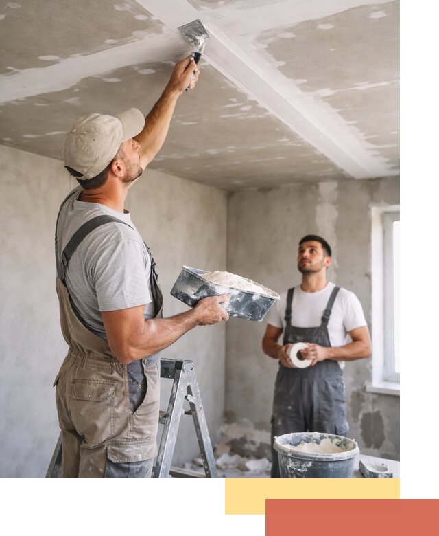 Обработка швов потолка ГКЛ в слободском: качественная заделка и шпатлевка