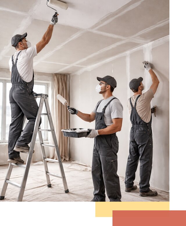 Покраска потолка из гипсокартона в слободском качественно и недорого