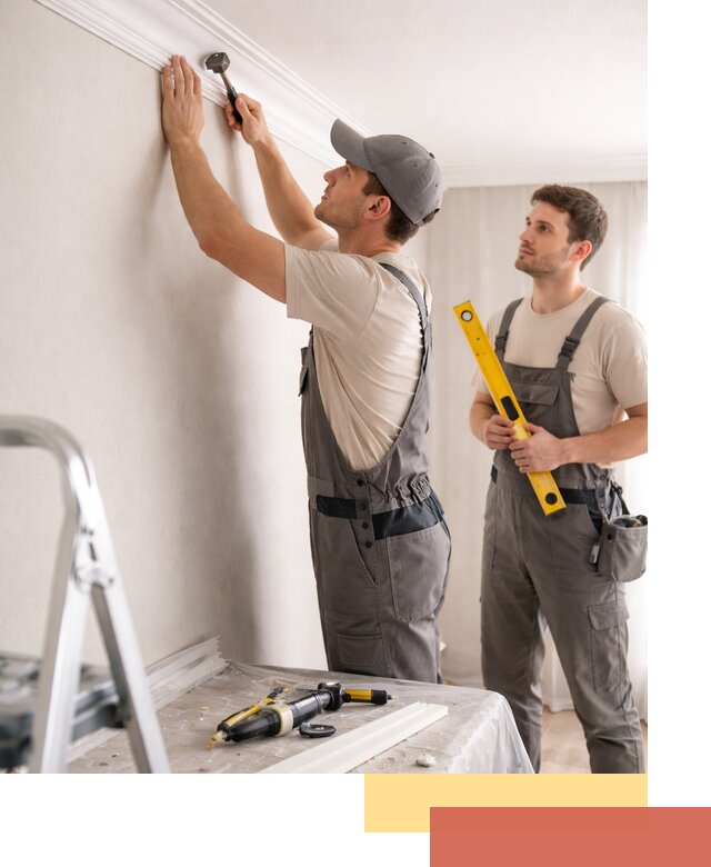 Монтаж потолочного плинтуса в слободском качественно и быстро