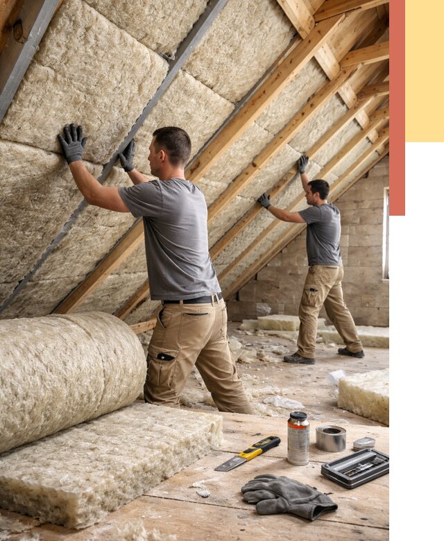 Утепление потолка минватой в слободском от 1494 руб. — быстро и недорого | ОТДЕЛОЧНИК-Слб