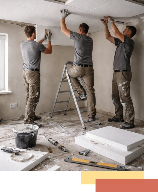 Утепление потолка пенопластом в слободском быстро и качественно