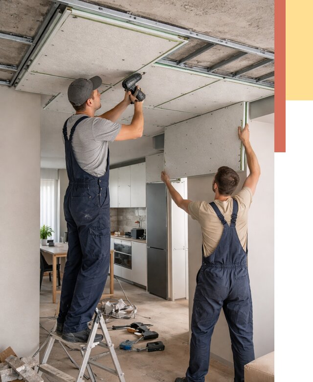 Шумоизоляция потолка панелями зипс в слободском от 1906 руб. под ключ | ОТДЕЛОЧНИК-Слб